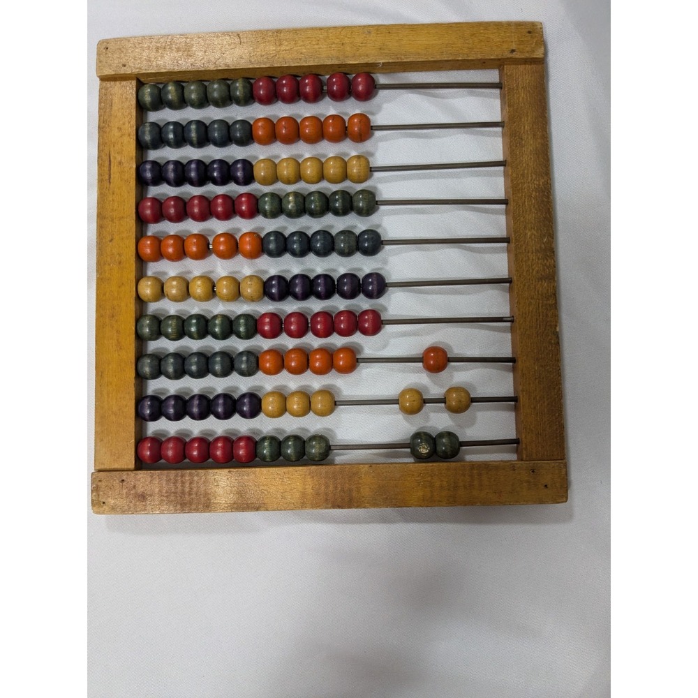 Vintage Bead Calculating Tool